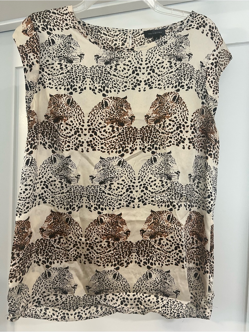 The Limited Cream Leopard Print Top